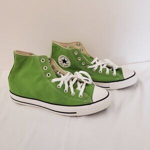 Converse Chuck Taylor All Star Canvas Unisex High Top Green M10 W12 NWOT
